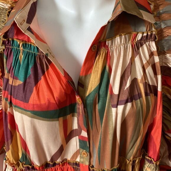 NWOT Falltansic Days Dress - Size 2X - Brown - Picture 13 of 15